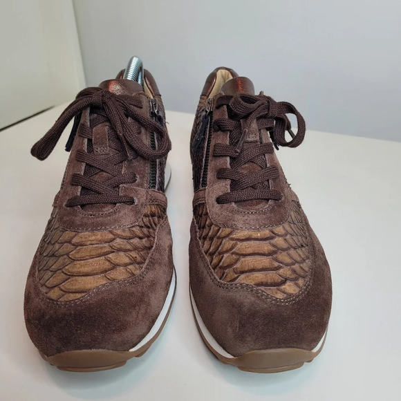 Gabor Nubuck Leather Sneakers Size Women's 10 NEW - Picture 3 of 11